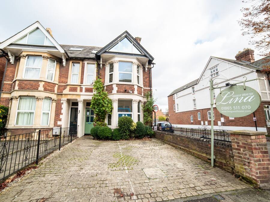 Voorkant van accommodatie