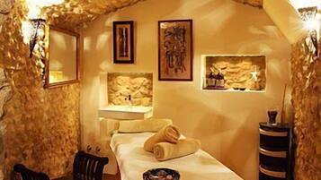 Body treatments, body wraps, body scrubs, facials
