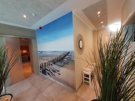 Bastu, bubbelpool och massage