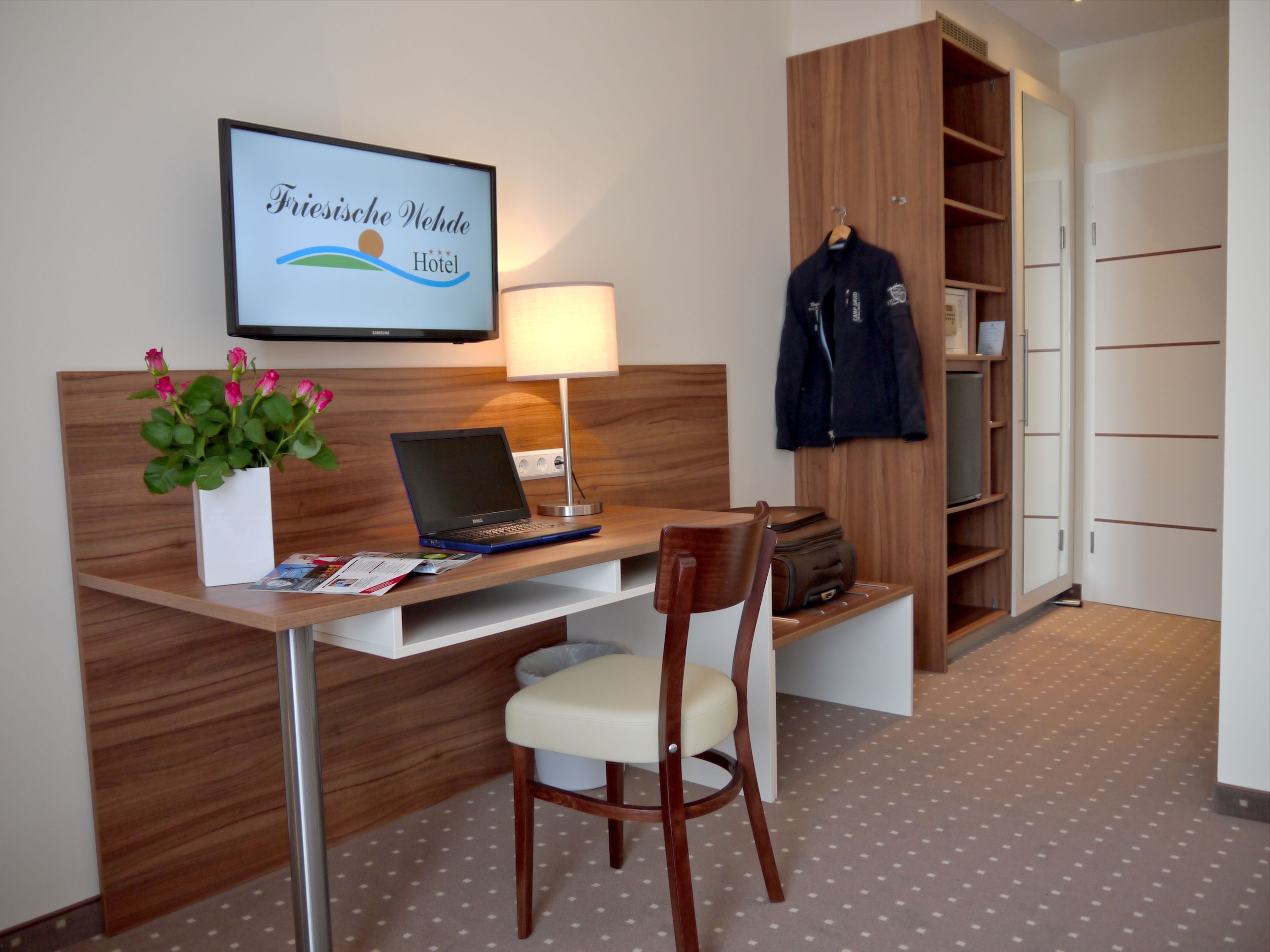 superior double room | living area | lcd tv