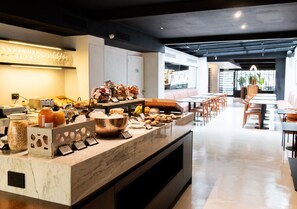 Gratis frukostbuffé varje dag 