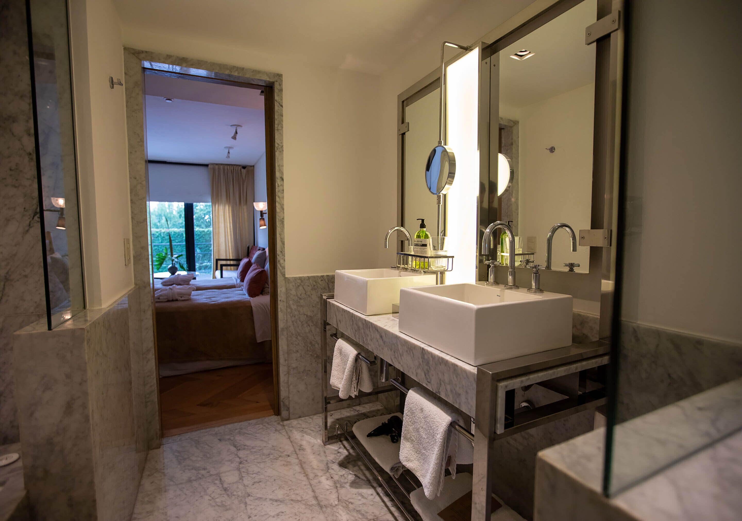 superior double or twin room | bathroom | hair dryer, bidet, towels