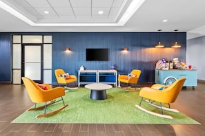 Sala de estar en el lobby