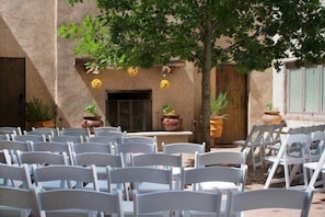 Área para banquetes al aire libre