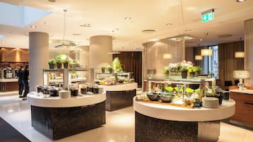 Daily buffet breakfast (EUR 21 per person)