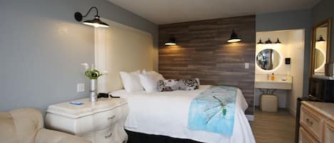 Classic (Non- Pet) King Room | 1 sovrum, sängtillbehör av högsta kvalitet och duntäcken