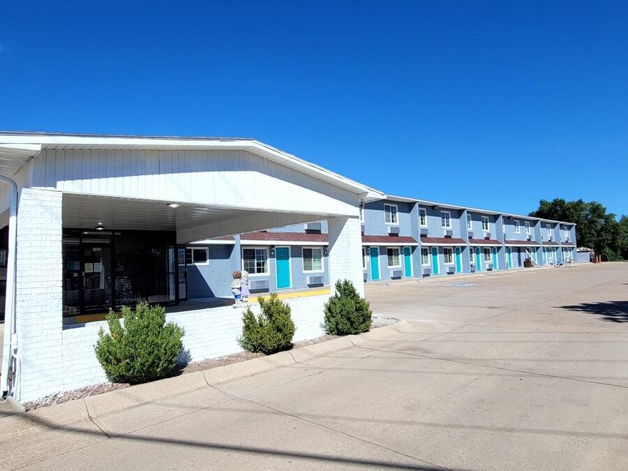 Voorkant van accommodatie