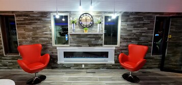 Sala de estar en el lobby