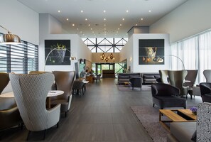 Sala de estar en el lobby