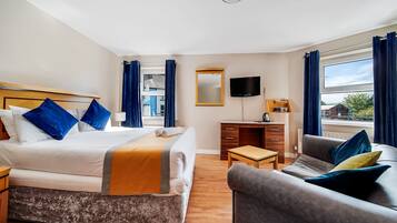 Standard Double Room | Desk, blackout drapes, iron/ironing board, free WiFi