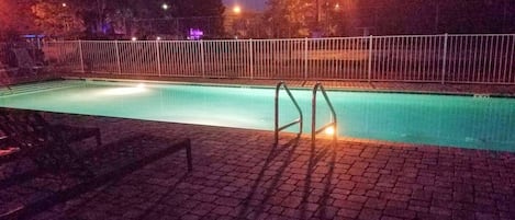 Seasonal outdoor pool