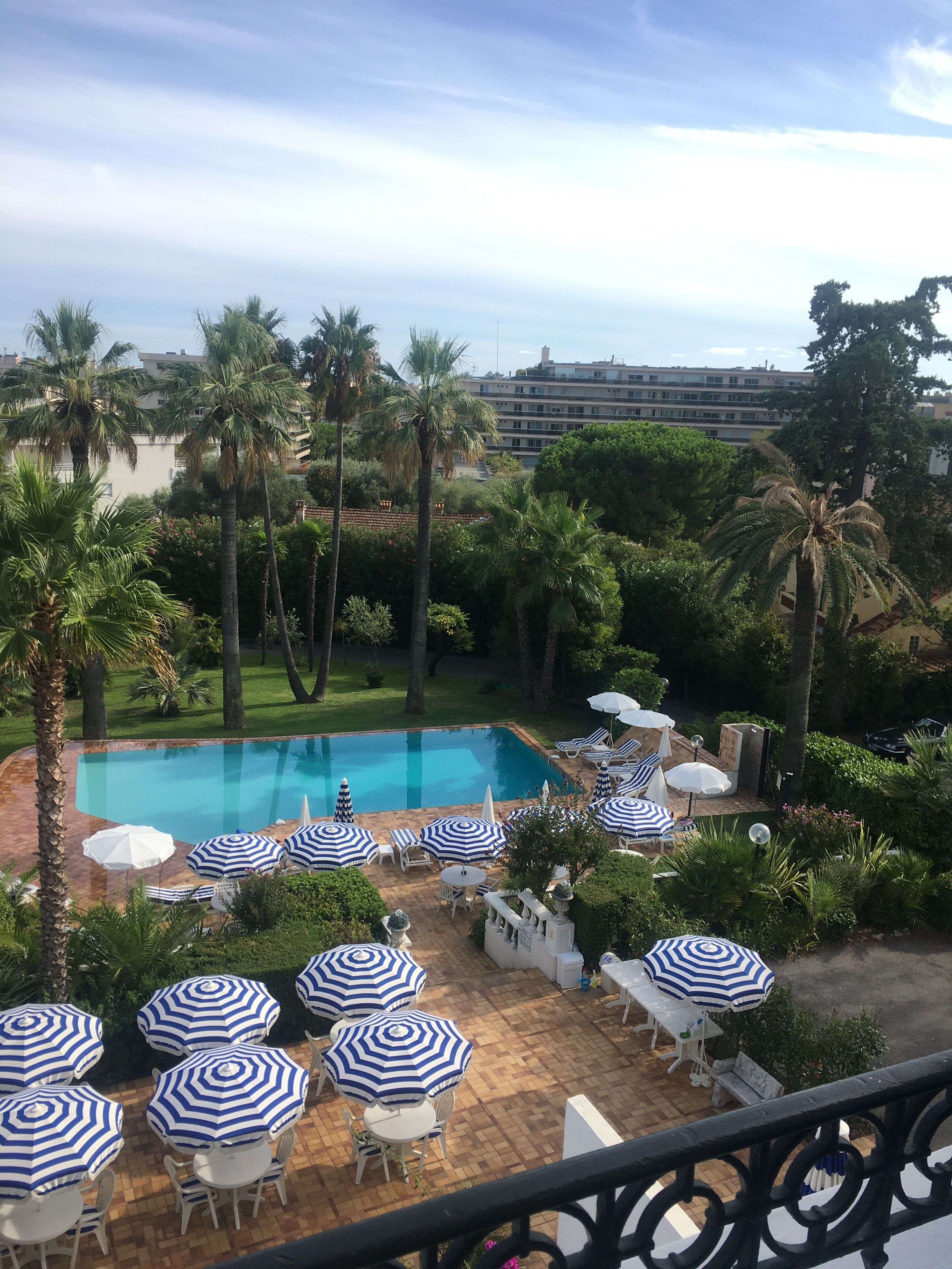 superior double room, 1 double bed, park view | view from room