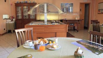 Tägliches inbegriffenes Frühstücksbuffet