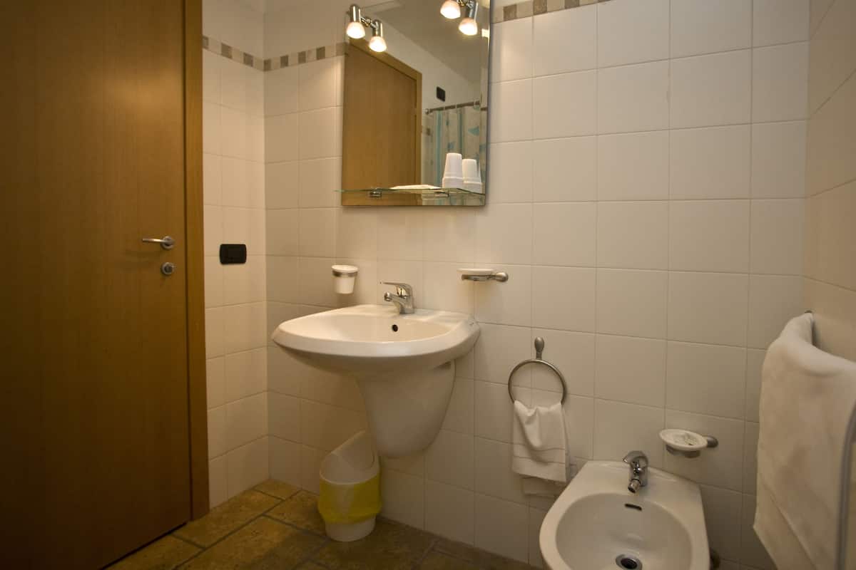 single room | bathroom | shower, free toiletries, hair dryer, bidet