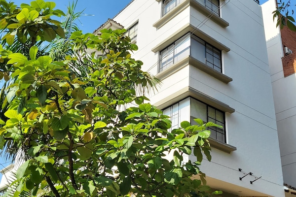 Fachada de la propiedad