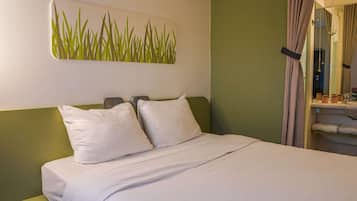 Double Room | Premium bedding, desk, soundproofing, iron/ironing board