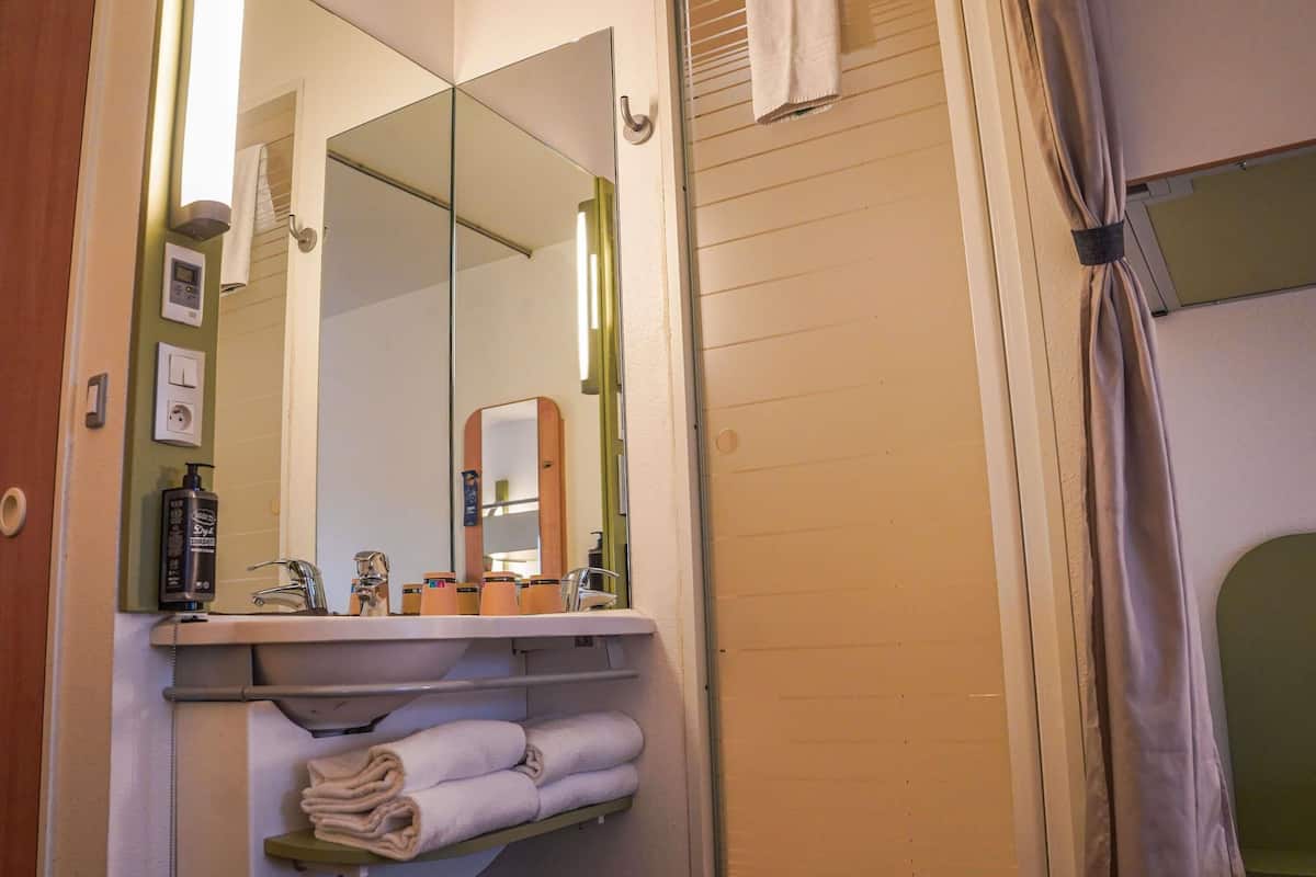 premium bedding, desk, soundproofing, iron/ironing board