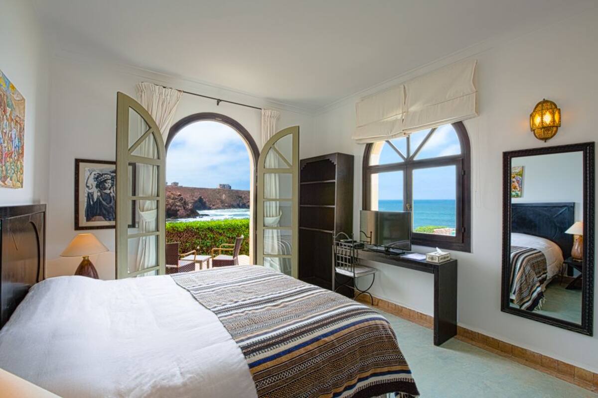 Double Room, Sea View | 1 bedroom, premium bedding, pillowtop beds, in-room safe