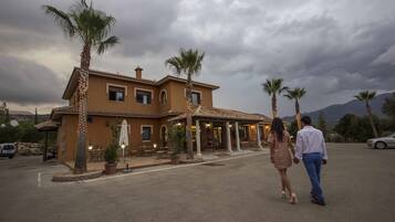 Entrada de l'allotjament