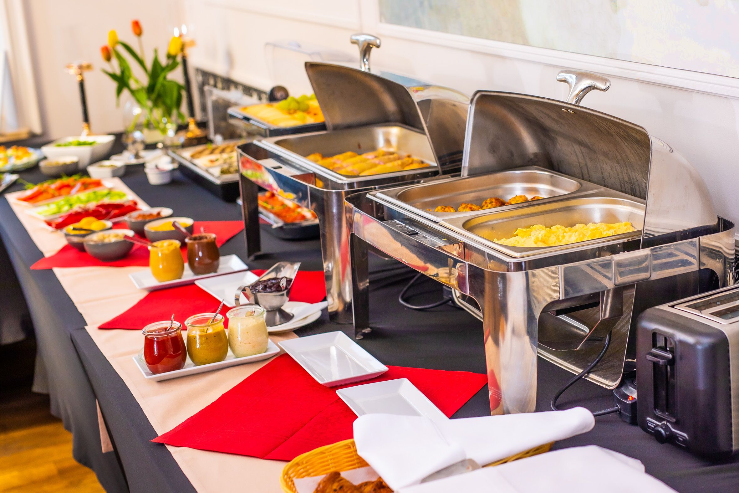 Gratis frukostbuffé varje dag 