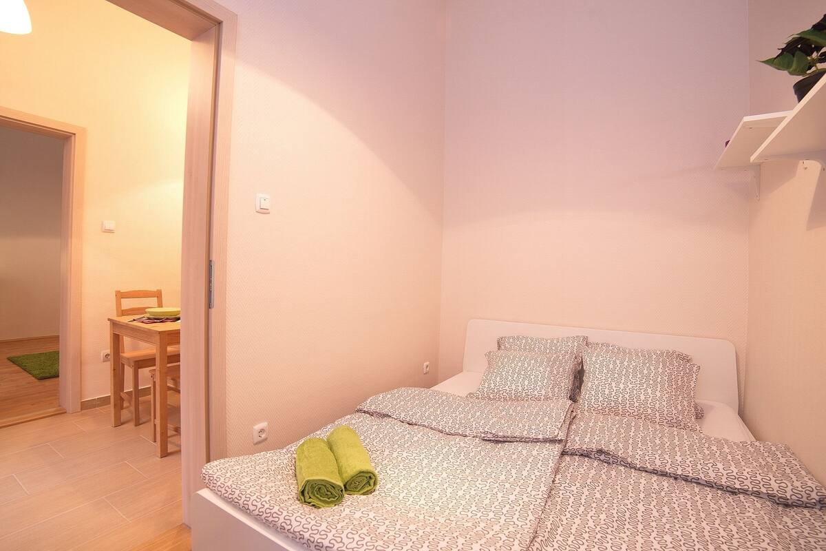 Apartament bàsic, 1 dormitori (Zichy Jenő utca 35.) | 1 dormitori i matalassos amb encoixinament addicional