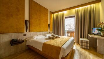 Chambre Double | Bureau, chambres insonorisées, Wi-Fi gratuit, draps fournis