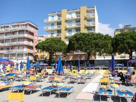 Private beach nearby