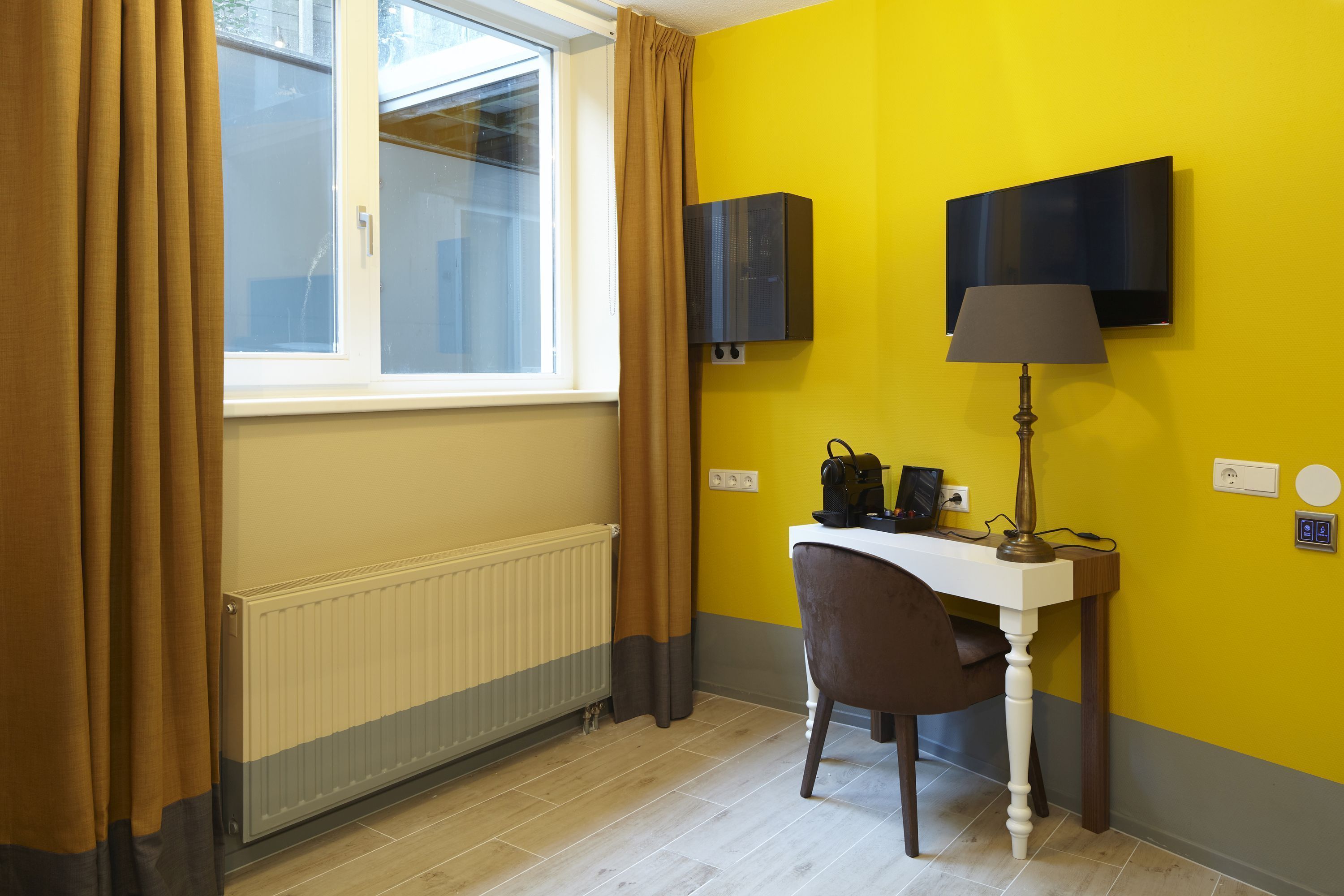 comfort double room (basement) | premium bedding, pillow-top beds, free minibar items, in-room safe