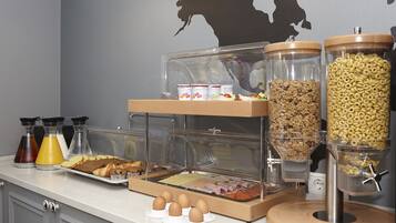 Morgenmadsbuffet hver dag (19.50 EUR pr. person)