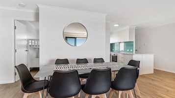 Apartment, 3 Bedrooms, Ocean View | Living area | Flat-screen TV, DVD player