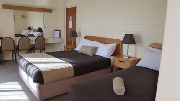 Iron/ironing board, alarm clocks - Hacienda Motel Geelong (Belmont)