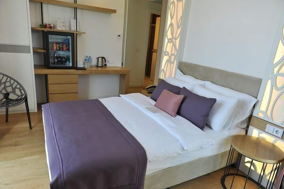 Habitación individual | Minibar, caja fuerte, escritorio y sistema de insonorización