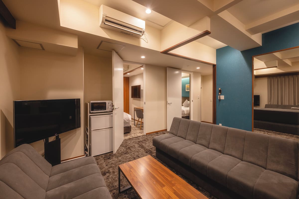 Premium Family Room - Non-Smoking, (4 Semi double beds) extra bed from 5th adult