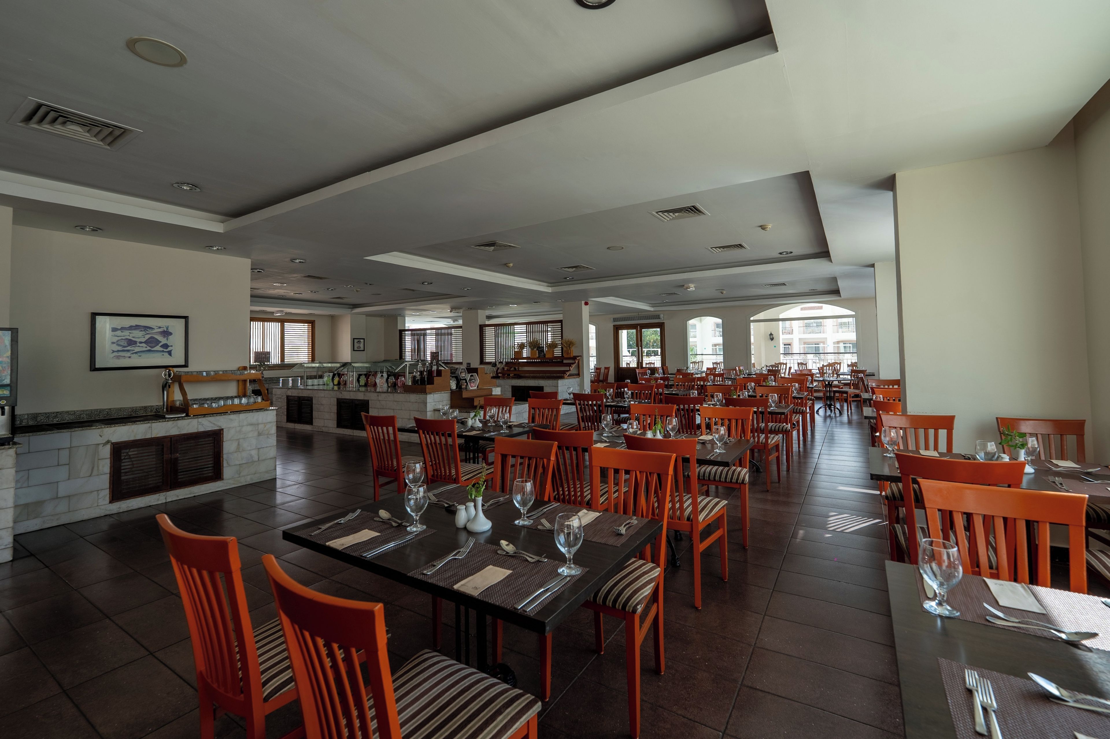 Breakfast area
