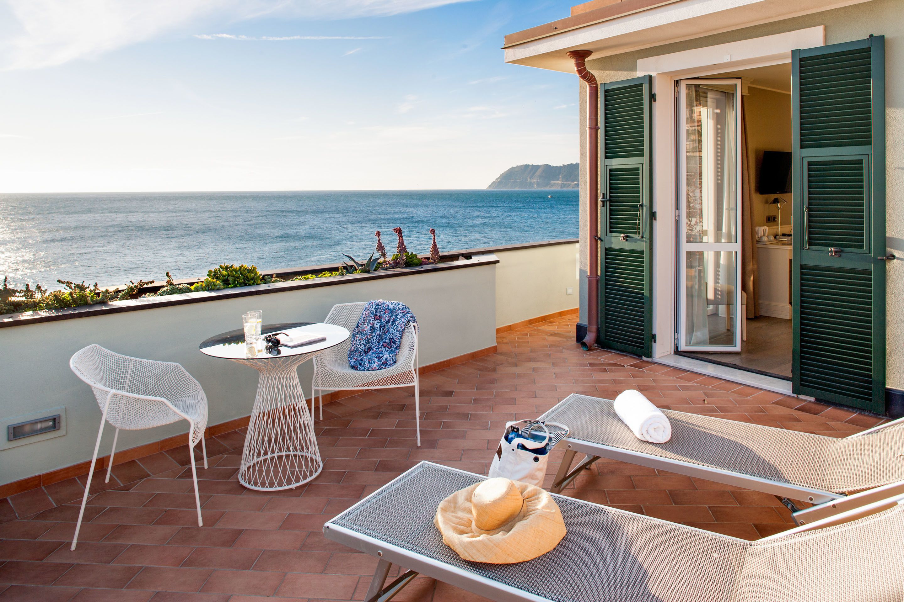 Doppia Superior, vista mare | Terrazza/patio