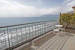 Penthouse, Terrace, Sea View (Annex Building) | Terrace/patio - Hotel Savoia (Alassio)