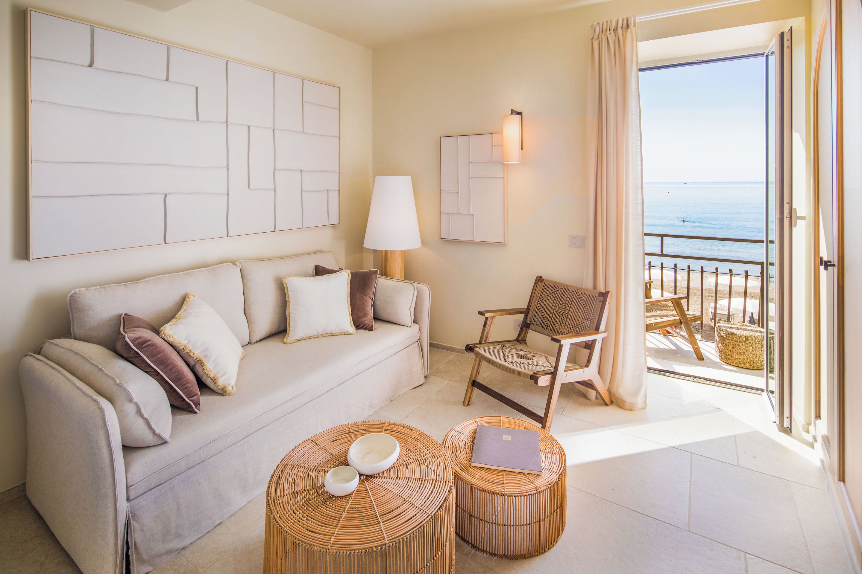 Suite vista mare Steva | Living area