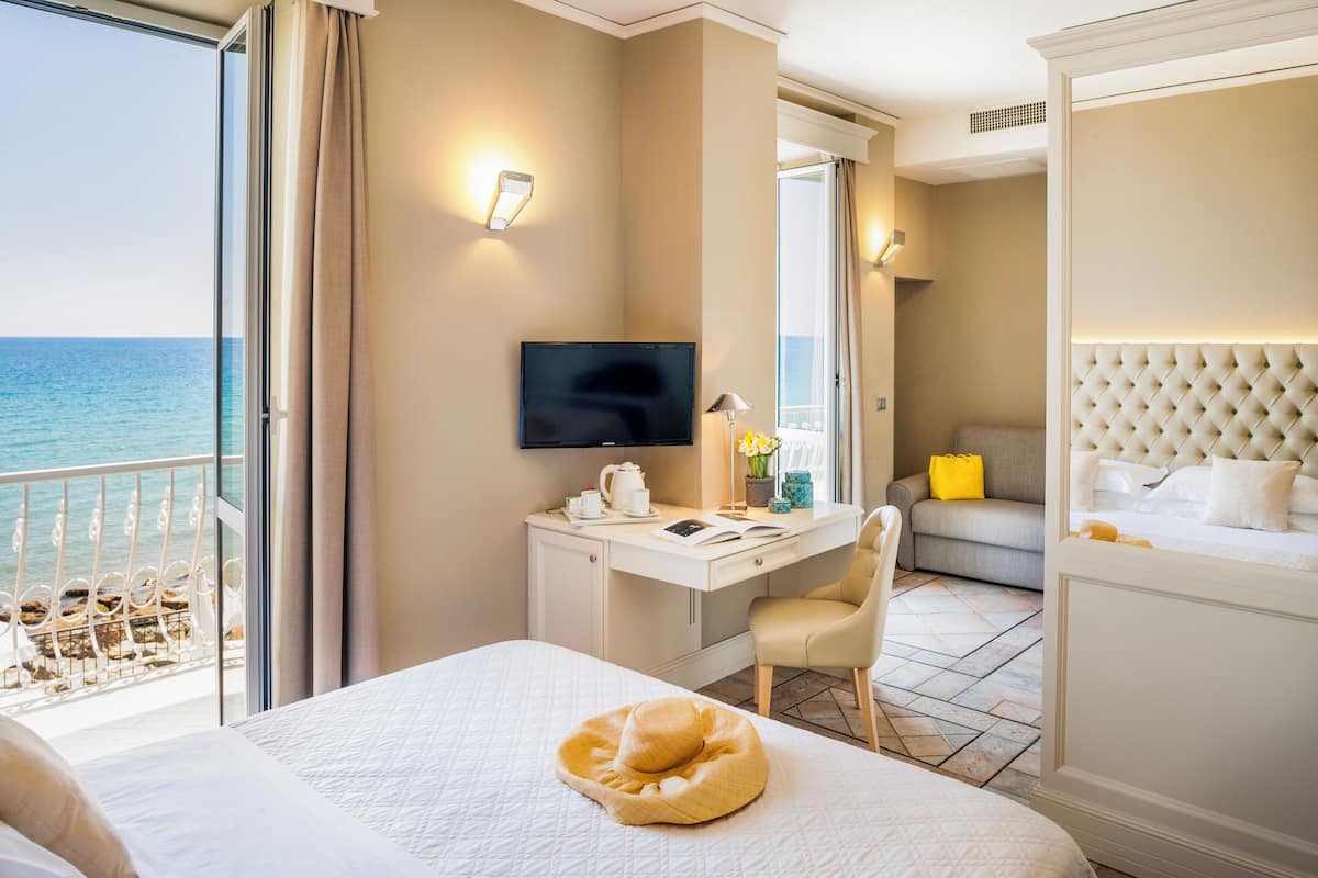 Chambre Double, vue mer | 1 chambre, matelas Select Comfort, minibar