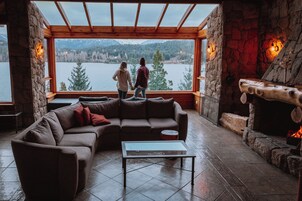 Sala de estar en el lobby