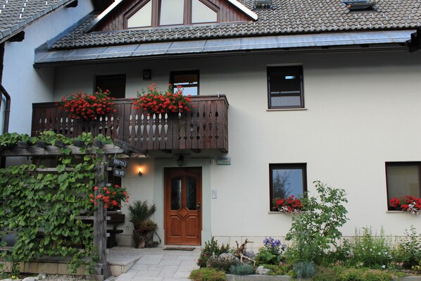 Voorkant van accommodatie