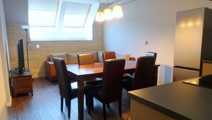 Superior Loft, 2 Bedrooms | Living area - Corvin Point Rooms and Apartments (Budapest)