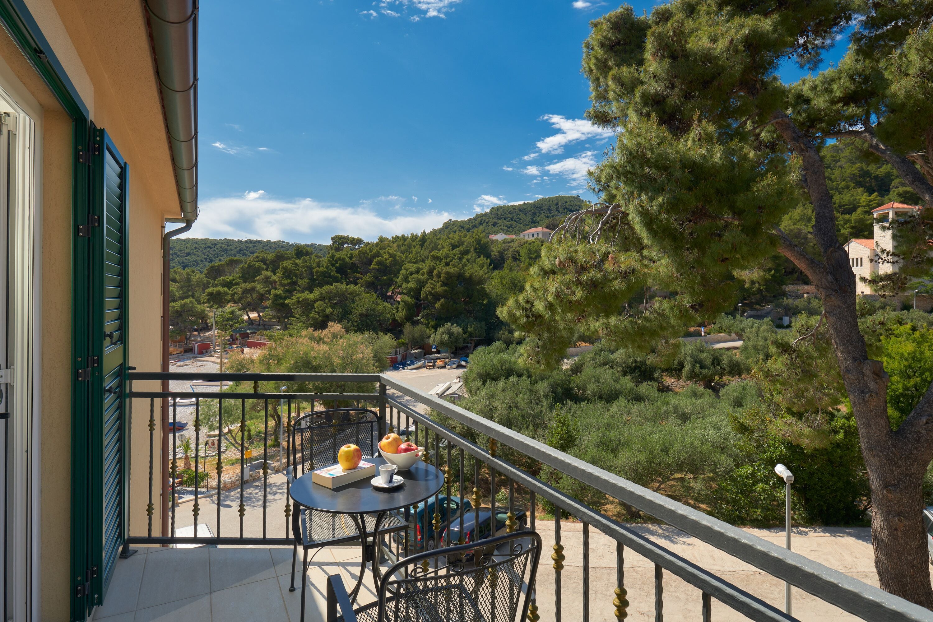 Chambre Double Standard, balcon, vue piscine | Balcon