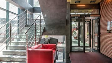 Sala de estar en el lobby