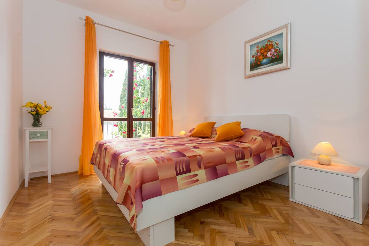Standard Apartment, 2 Bedrooms, Balcony, Partial Sea View | Desk, iron/ironing board, cribs (free), WiFi (free)