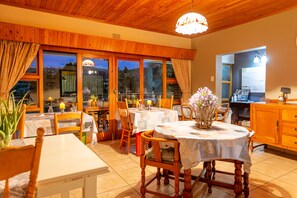 Spiseområde på rommet