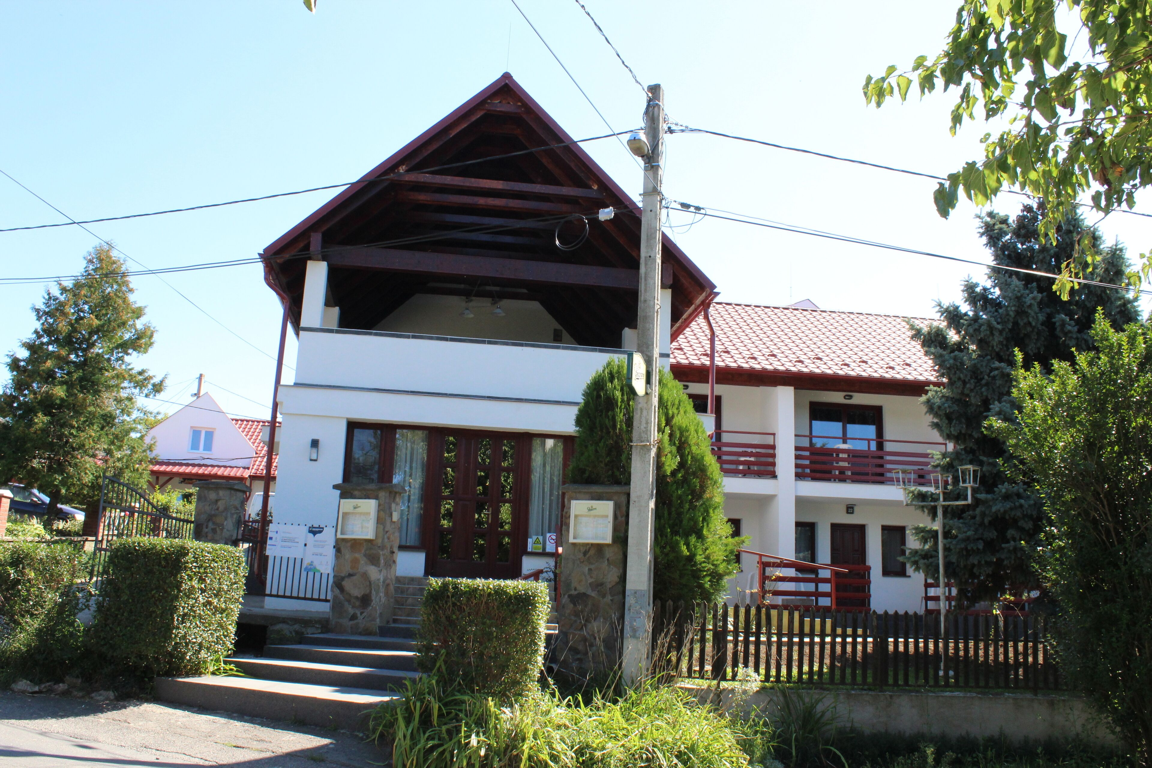 Fachada da propriedade