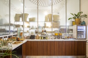 Daily buffet breakfast (EUR 15 per person)