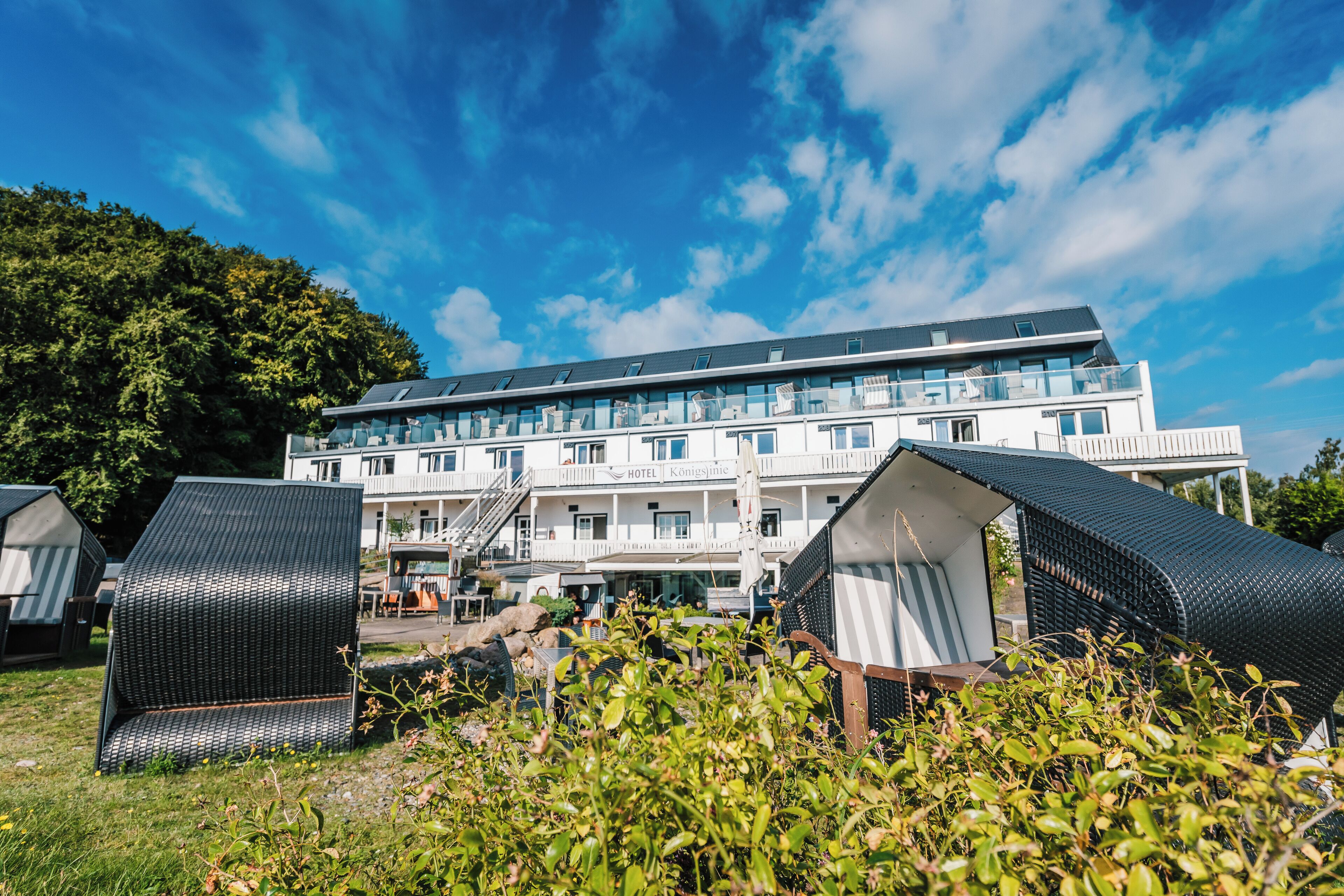 Fassade der Unterkunft