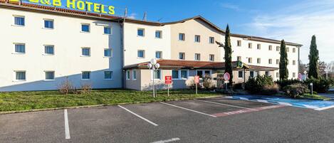 Façade de l’hébergement