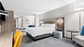 Suite, 1 King Bed | Desk, iron/ironing board, free cribs/infant beds, free rollaway beds